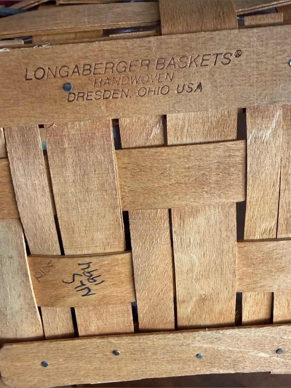 Longaberger good basket